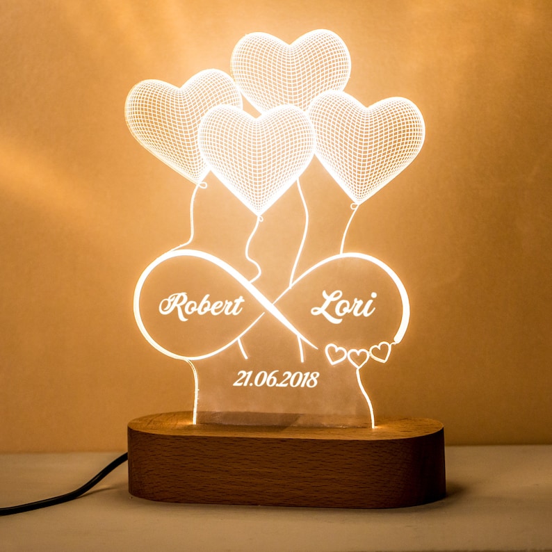 Personalized 3d Illusion Led Lamp For Gifts, Illusion Led Lamp, 3 डी  इल्यूजन लैंप - Ipsum Electronics, Gandhinagar | ID: 26081925533